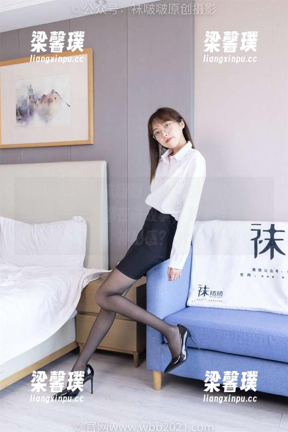 BoBoSocks袜啵啵 - 稚予的厚灰丝，套图里的每一丝都在讲故事，资源好像有点神秘感？