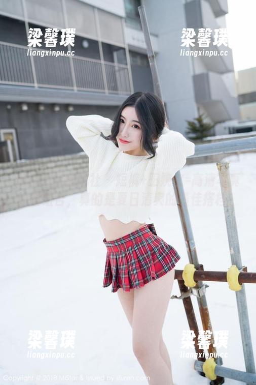 MiStar魅妍社 - 短裤+王婉悠=高清写真的新组合，真的是夏日清爽的最佳搭档！